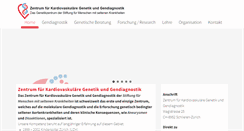 Desktop Screenshot of genetikzentrum.ch