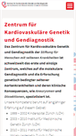 Mobile Screenshot of genetikzentrum.ch